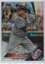 2016 Topps Chrome Prism Refractor Brian McCann #22