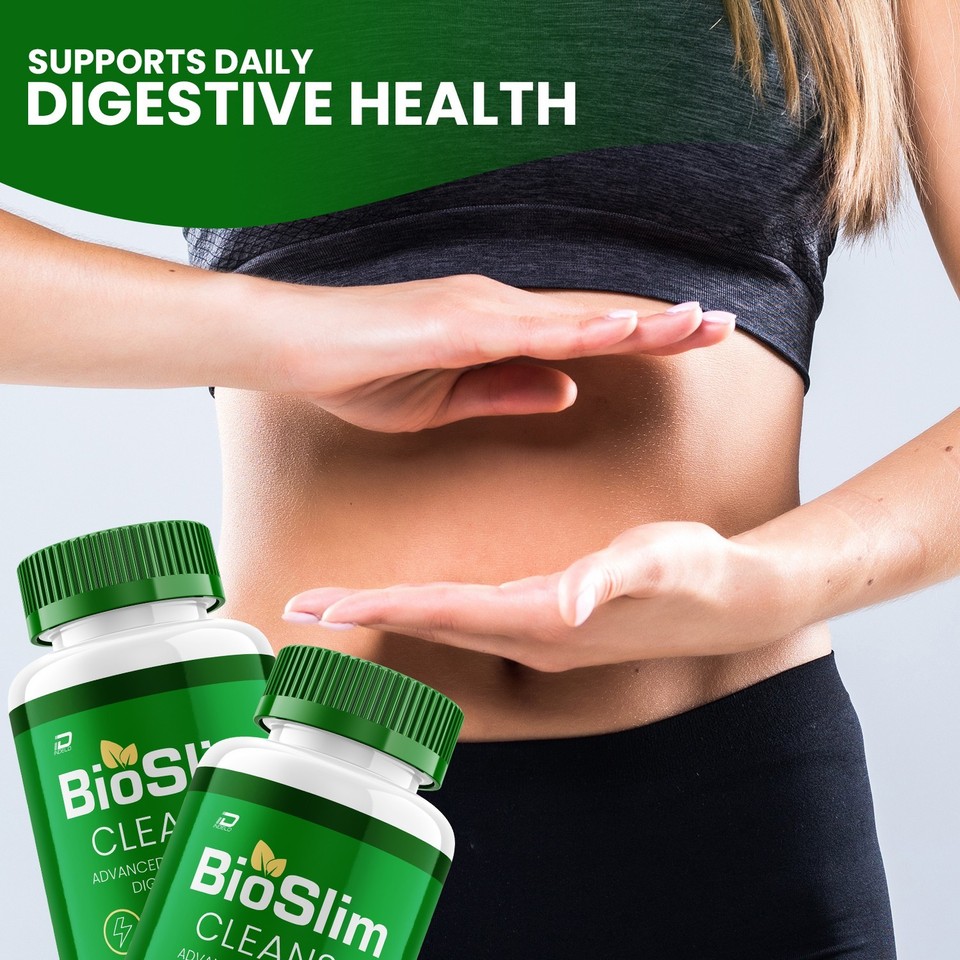 (2 Pack) BioSlim Cleanse Capsules – Bio Slim Digestive Support, Gut ...