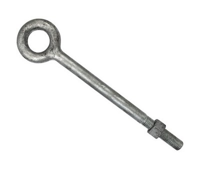 Nut Eye Bolt PP 7/8 x 12 CS HDG w/ Nut (1 Pieces)