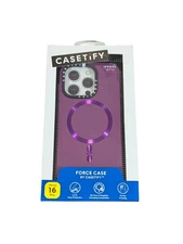 Aa8O Casetify Force Case w/ Magsafe for iPhone 16 Pro 6.3" - Mulberry