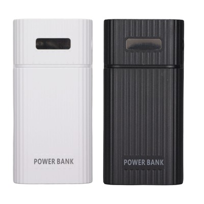H02 2x Battery Box 3 Port Input DIY USB Power Bank Kit Battery Charger For