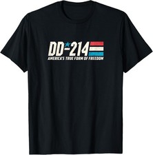 DD-214 Armed Forces Military Alumni Vintage Veteran T Shirt T-Shirt