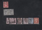 Lot of 9 stamps from  Great Britain used , V.F.