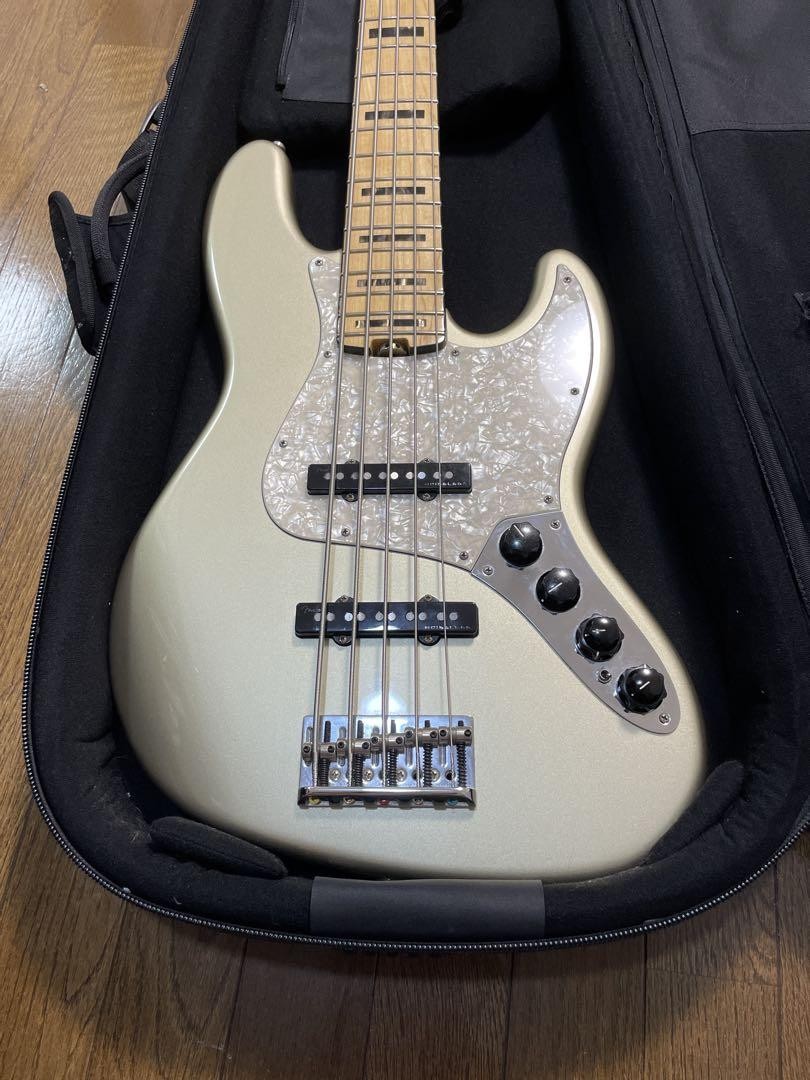 Fender Elite Jazz Bass V Champagne No.MG1765 | eBay