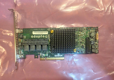 Adaptec ASR-71605 16-Port 1Gbps PCIe RAID Card High Profile Free Ship ANY NAS
