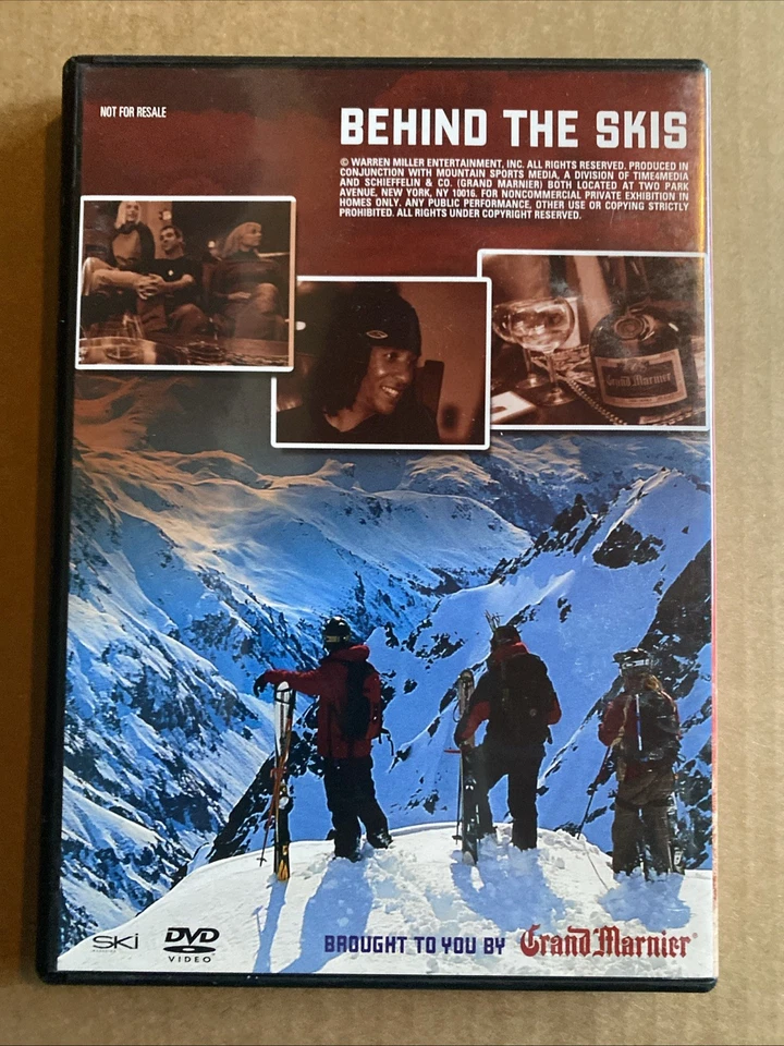 Behind The Skis: Warren Miller & Crew (DVD) Exclusive Footage Skiing + - Image 2 of 3