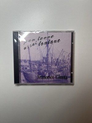 FRANCESCO GIUNTA -RARO CD FUORI CATALOGO CELOPHANATO '' PER TERRE ASSAI LONTANE ''