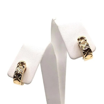 CHANEL Coco Crush Ohrringe Gelbgold 750 Schmuck gebraucht