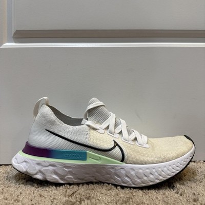 Nike React Infinity Run Flyknit 3 Shoes Womens Size 7.5 White Sneakers
