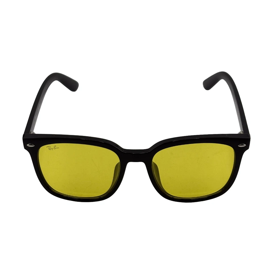 Ray-Ban RB4401D Black / Yellow Sunglasses 57mm 20mm 150mm - 601/85 0N - Image 3 of 4