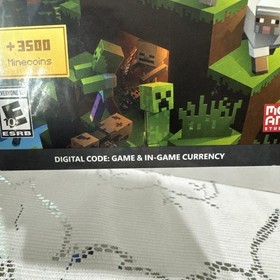 Xbox Series X|S One Minecraft Digital Game Code +3500 Minecoins In-Game Currency