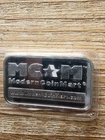 1 Oz Modern Coin Mart Silver Bar .999 Fine Silver