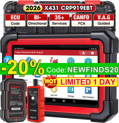 2026 Newest LAUNCH X431 CRP919E BT PRO Bidirectional Car Diagnostic Scanner Tool