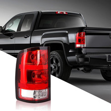 2007-2014 GMC Sierra 1500 2500HD 3500HD Driver Side Tail Light   Compatible Repl