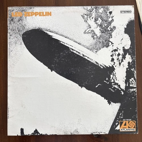 Led Zeppelin I Self titled LP Vinyl 1977  Atlantic SD 19126  Presswell P