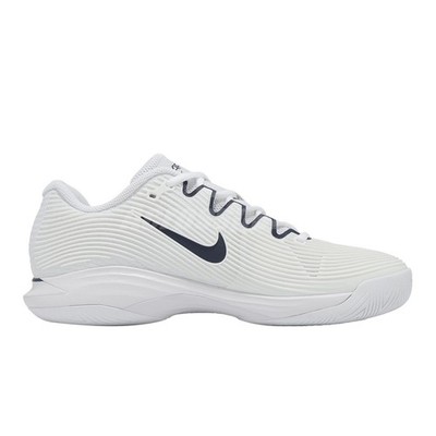 Nike Zoom Vapor 12 HC White Midnight Navy Men Tennis Sports Shoes
