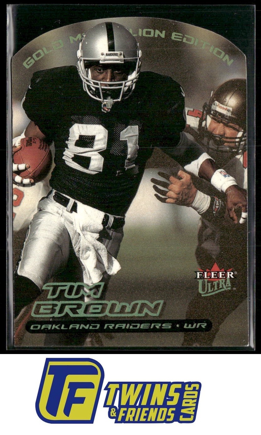 2000 Ultra #13G Tim Brown Gold Medallion
