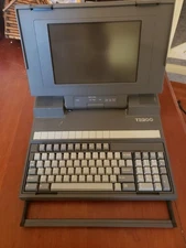 TESTED Toshiba T3200 Luggable Notebook Laptop