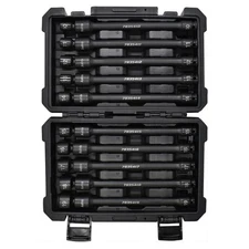 Astro Pneumatic 78354 (10-Pc.) 3/8" Drive 6-Pt. Pinless Extension Socket Set New