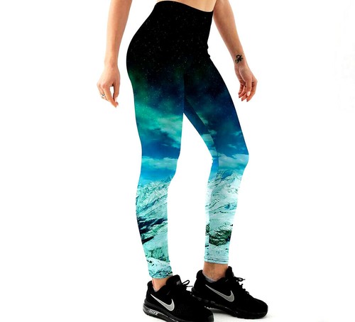 1 Ice Snow Women Legging High Waist 