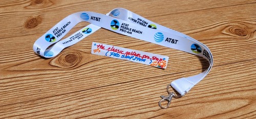 2022 AT&T Pebble Beach Pro-Am Lanyard "Collectors" Players Lanyard (NEW/Rare)