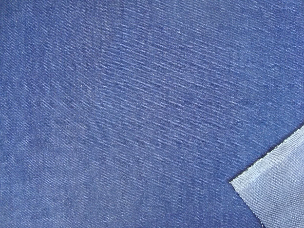 Blue Denim Fabric by the yard