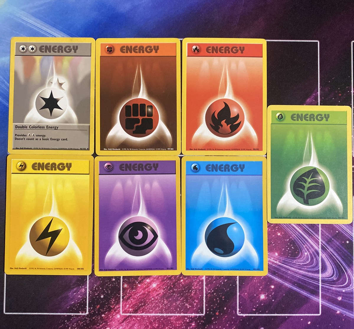 Pokemon TCG Basic Energy Card Lot 15 of Each Type! 120 Cards Pokemon TCG Basic Energy Card Lot 15 of Each Type! 120 Cards