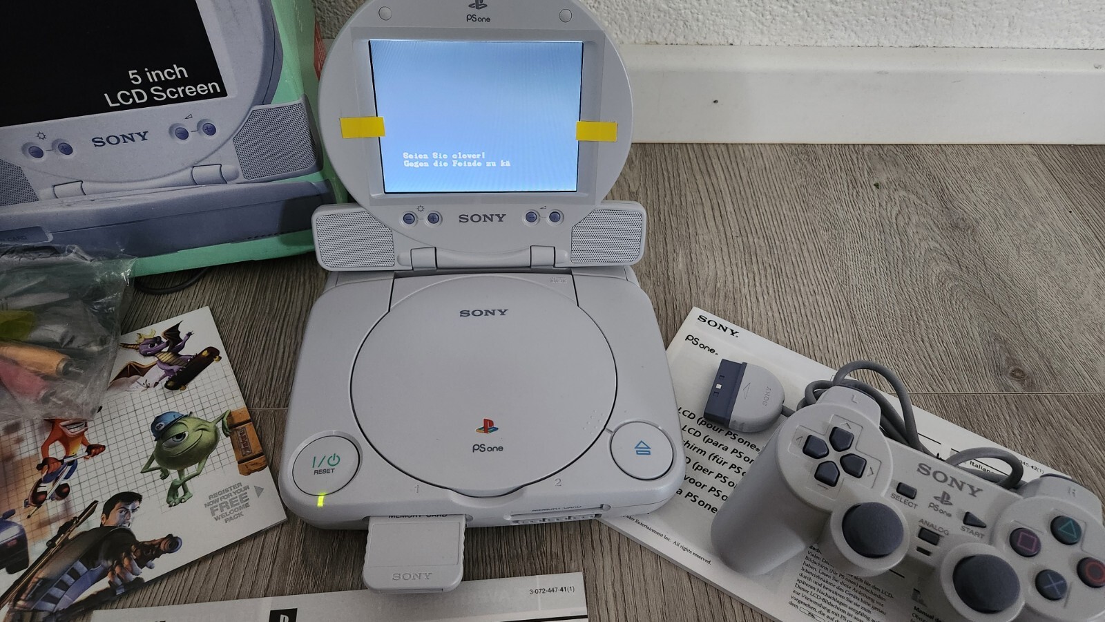 Sony PSone Combo SCPH102 •NEU•PlayStation LCD Screen OVP PS1 CIB eBay