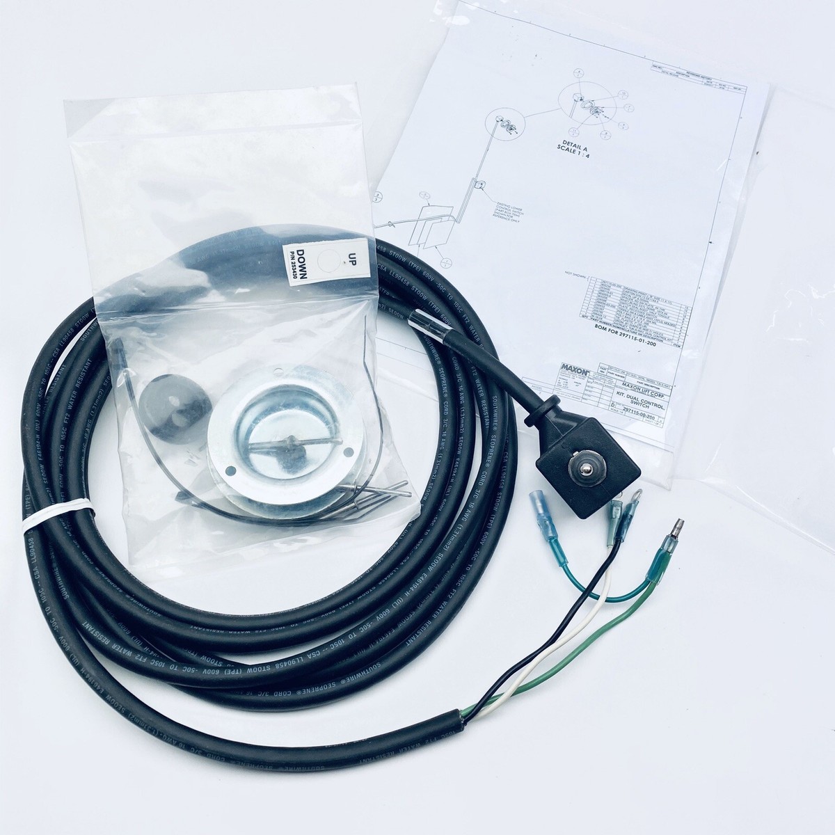 MAXON 297115-01-200 KIT DUAL CENTRAL RECESS TUK-A-WAY | eBay