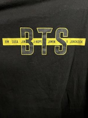 BTS T-shirt Merch RM Suga Jin J-Hope Jimin V Jungkook M | eBay