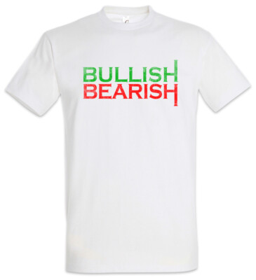 Bullish vs. Bearish T-Shirt Bulls & Bears Trader Investor Fun Investment Banker
