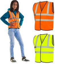 Dzieci Bez rękawów Wysoka widoczność Kamizelka wykonawcza Odblaskowy pasek Kamizelka