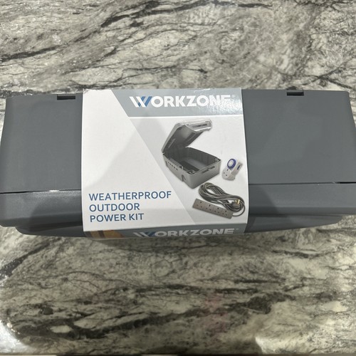 Outdoor Power Kit Weatherproof Box + Extension Lead,24Hr Timer &RCD Safety Plug! - Picture 3 of 4