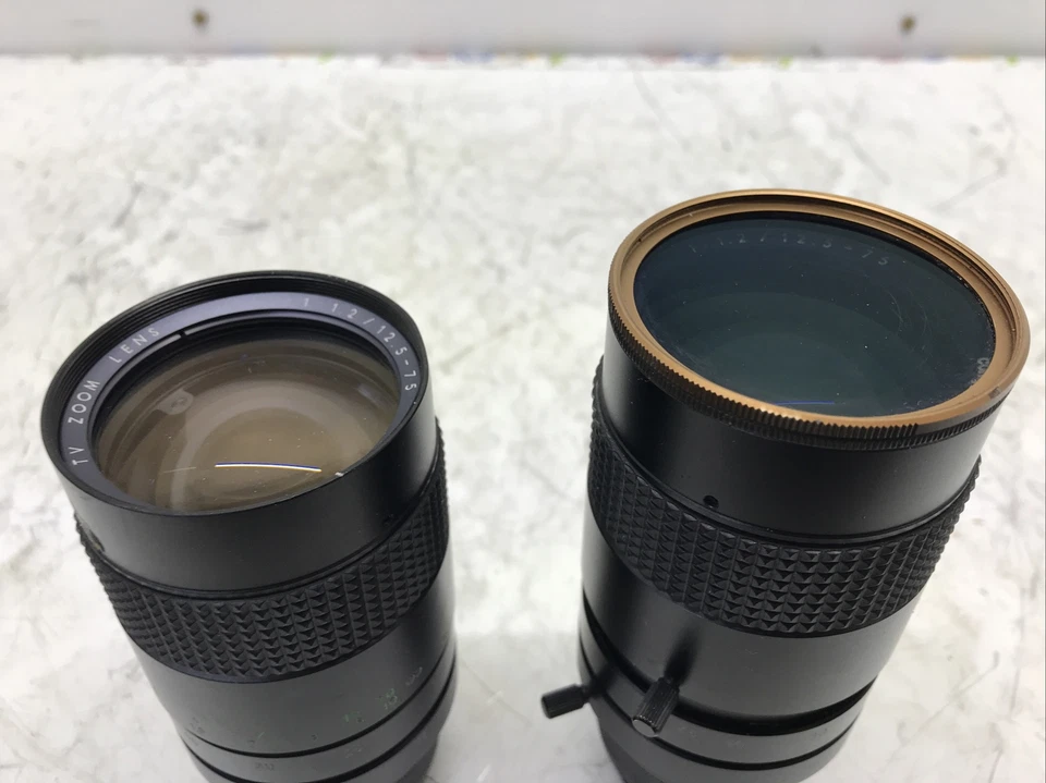 LOT OF 2 Computar TV Zoom Lens M6Z 1212 12.5-75mm F1.2 - Image 4 of 4