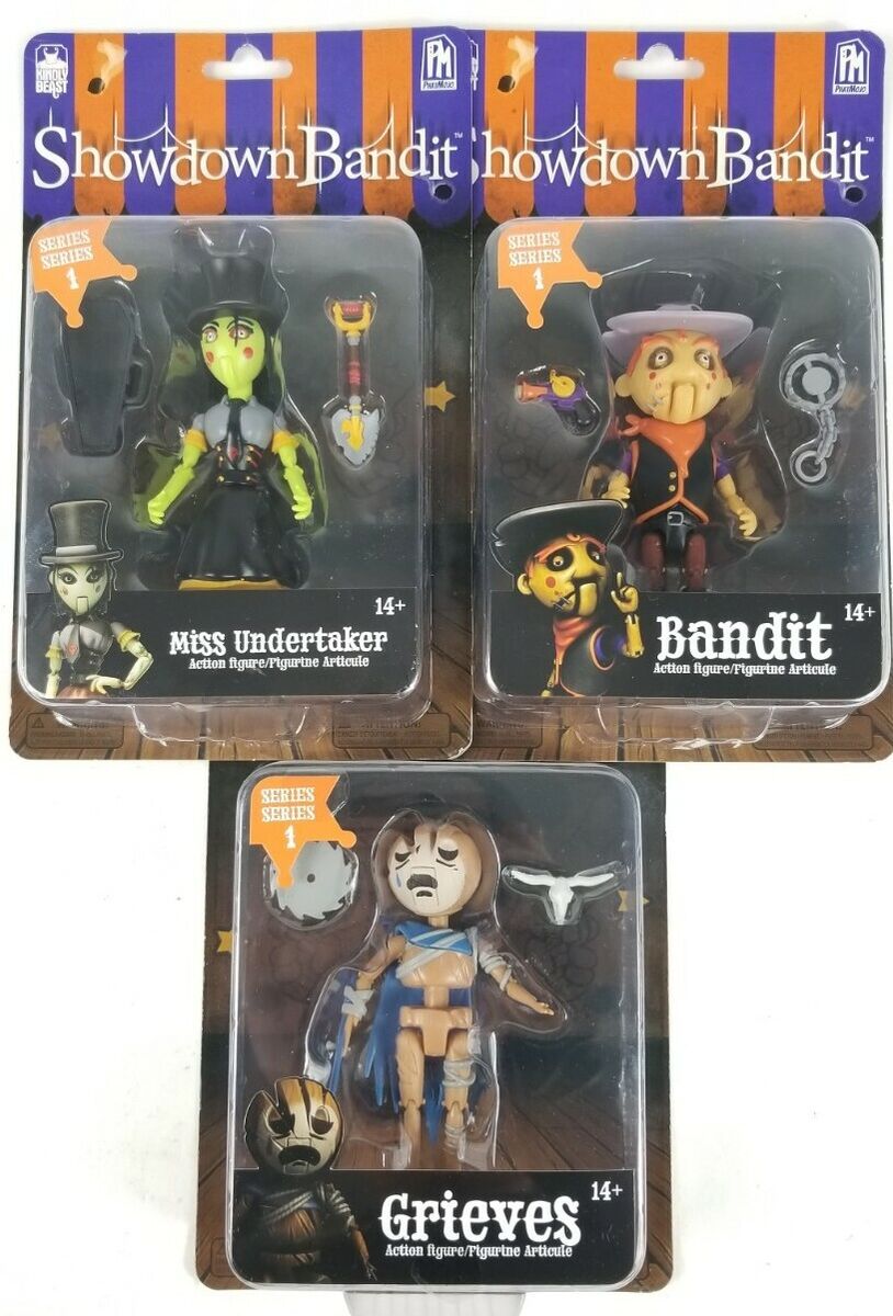 Showdown Bandit GRIEVES & BANDIT Action Figures 2 out of 3 Series