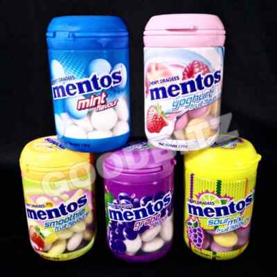 Mentos Bottle 120g (Chewy Dragees)