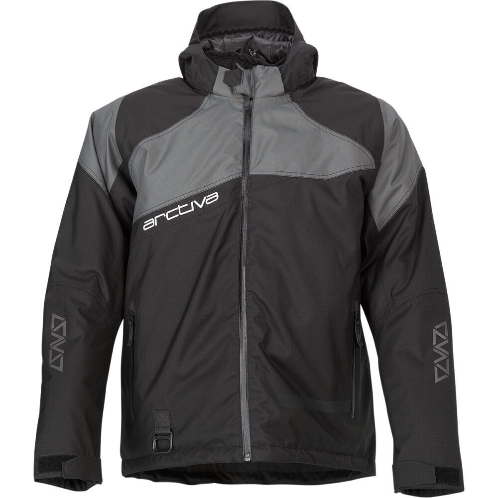 Arctiva Pivot 5 Hooded Jacket - Black/Gray | 4XL | eBay Arctiva Pivot 5 Hooded Jacket - Black/Gray | 4XL | eBay