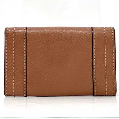 Chloe 6-key key case ec-21456 Pink Good Condition Leather  display picture 3