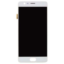 LCD Digitizer Frame Assembly for OnePlus 3 Silk White Front Glass Touch Screen