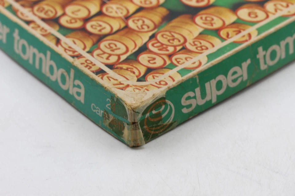 gioco scatola super tombola vintage anni 70 cartelle tombolini da tavolo - Immagine 4 di 4