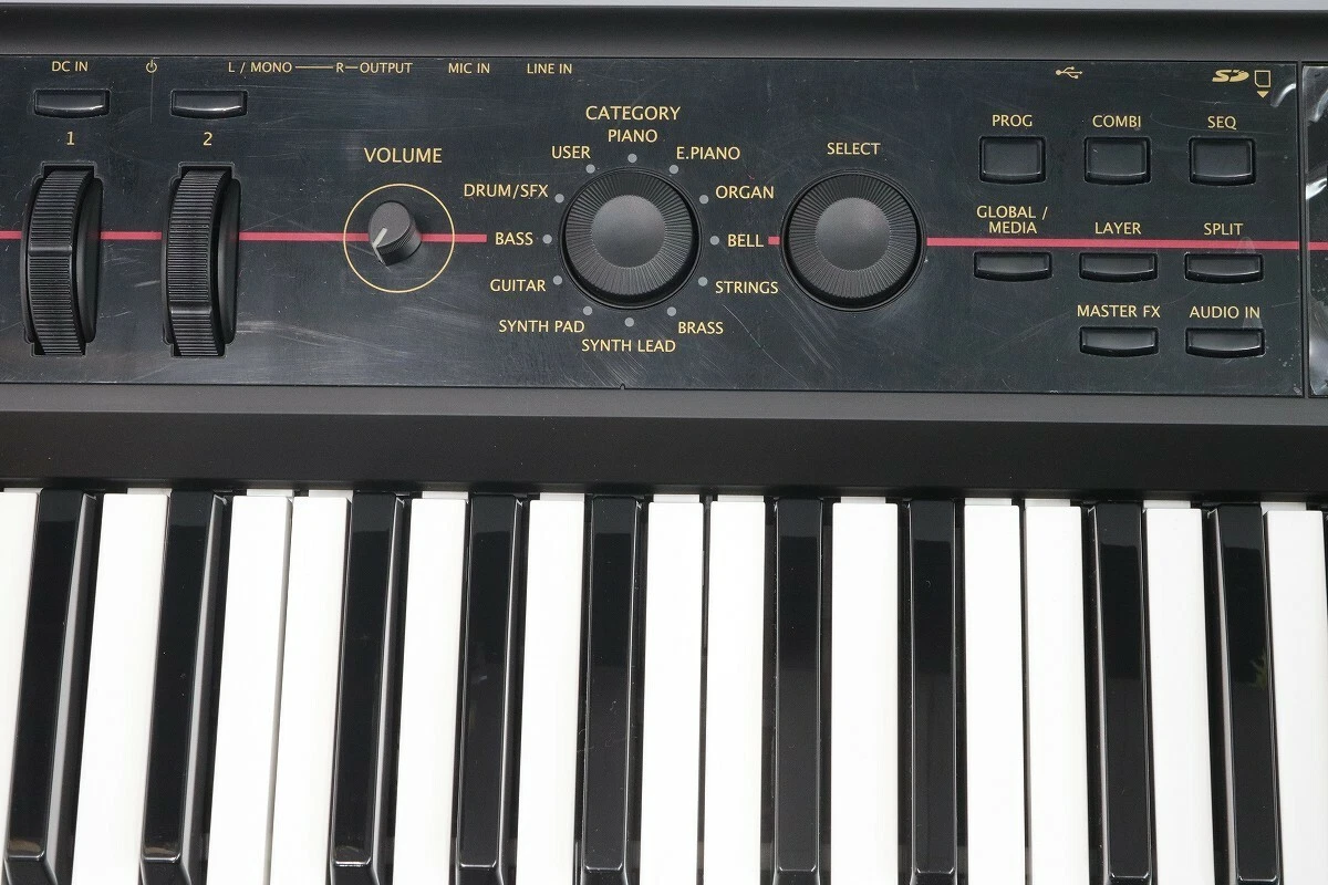 KORG KROSS 61 KROSS 1 61Keys Keyboard Synthesizer Workstation used