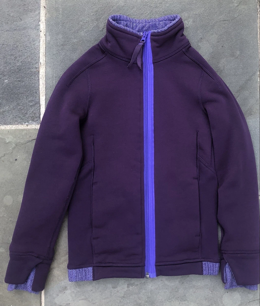 Ivivva by Lululemon Girls size 4 Jacket Thick Fleece Lined Coat eBay