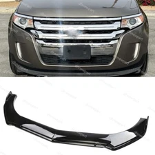 For Ford Edge SE SEL ST 2007-2023 Glossy Front Bumper Lip Splitter Spoiler DP