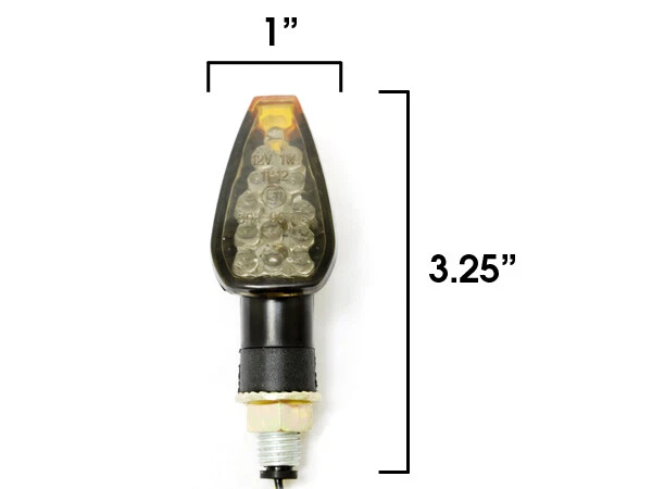 Мини светодиодные указатели поворота для освещения Buell Thunderbolt Cyclone Ulysses Blast - Изображение 2 из 4