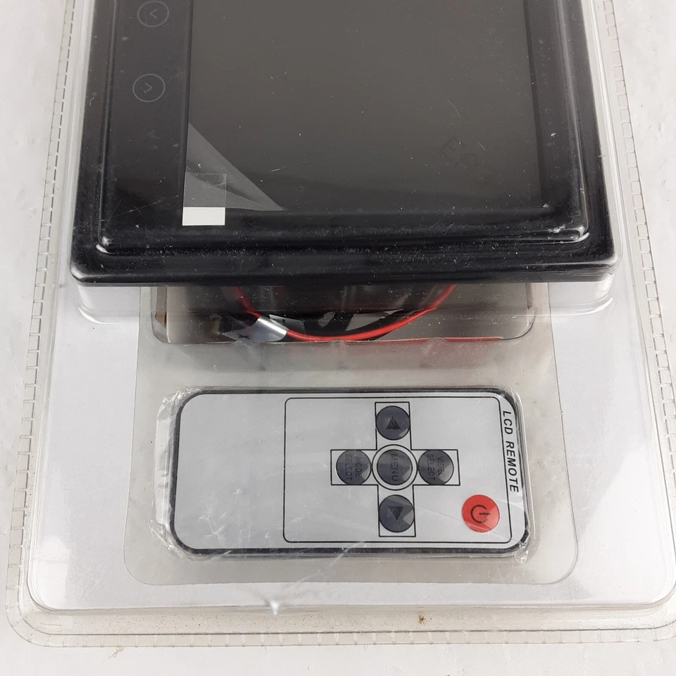 XOvision 7" Wide Screen Headrest Monitor New In Original Packaging - Image 2 of 4