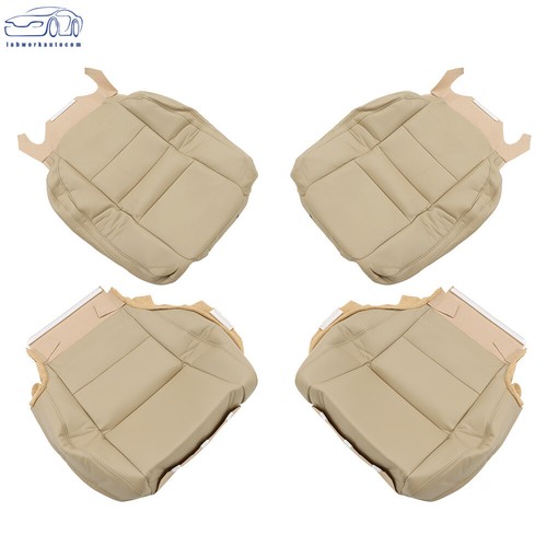 Seat Cover For Honda Accord 2008-11 2012 Front Both Side Bottom Top Leather Tan - Picture 4 of 14