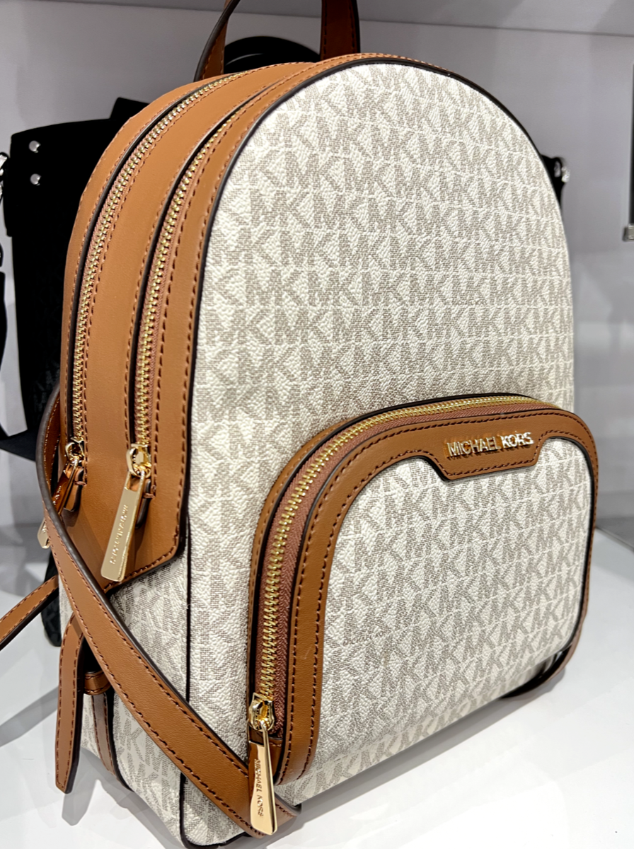 MICHAEL KORS JAYCEE MEDIUM ZIP POCKET BACKPACK BAG LOGO MICHAEL KORS JAYCEE MEDIUM ZIP POCKET BACKPACK BAG LOGO