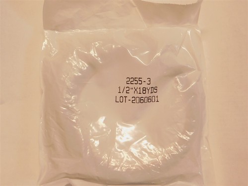1 Roll Saint-Gobain CHR 2255-3 1/2" x 18YDS Skived High-Modulus PTFE Film Tape - Picture 2 of 2
