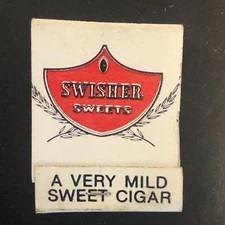 Swisher Sweets Makers of King Edwards Cigars Full Matchbook c1975-1985