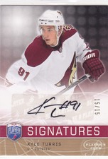 2008 08-09 Be A Player Signatures Player's Club #SKT Kyle Turris 15/15 RC-year